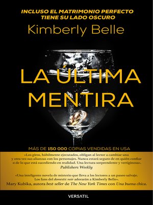 La última mentira - ebook